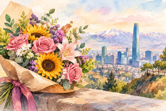 Flores para cumpleaños en Santiago con estilo