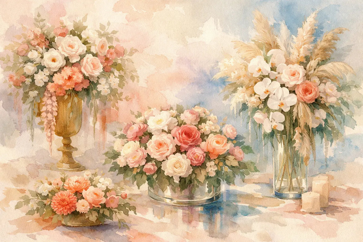 Tipos de arreglos florales premium que sí impresionan
