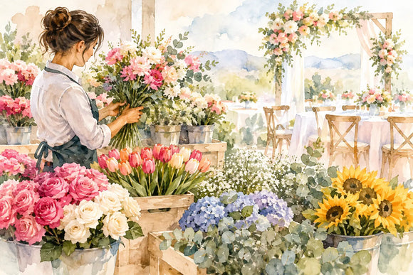 Wholesale Flower Buying Guide for Events