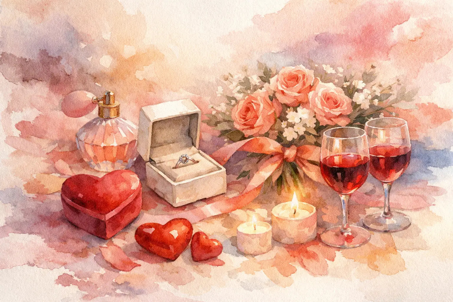 Cómo escoger un regalo romántico elegante