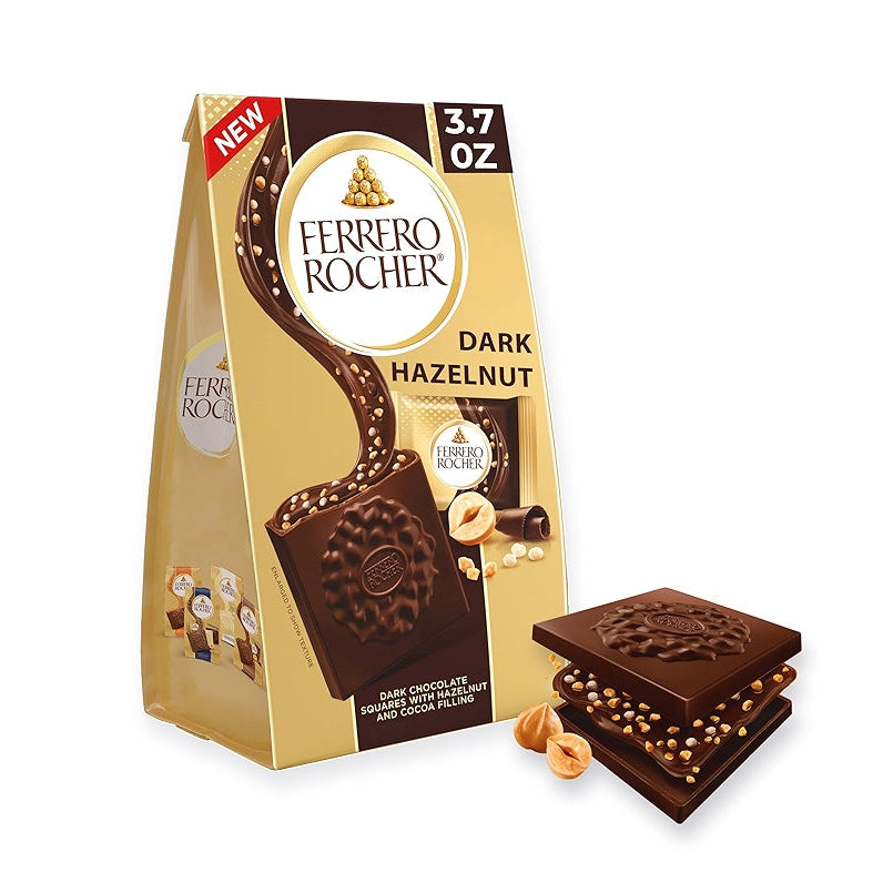 Ferrero Rocher Cuadritos de Chocolate Dark Hazelnut