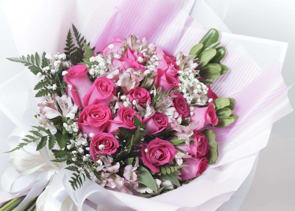 Regala Bouquet 24 Pink Premium - AMOROSSA