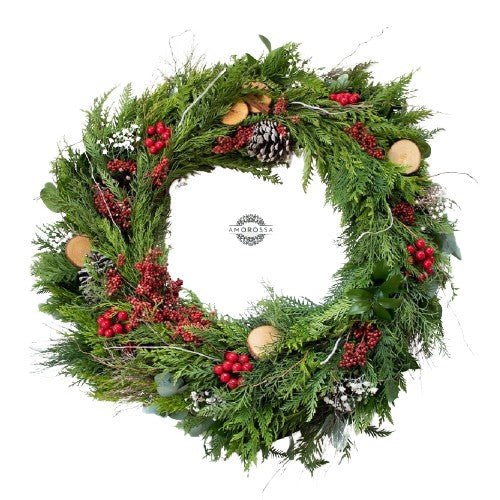 Regala Corona Navideña - AMOROSSA