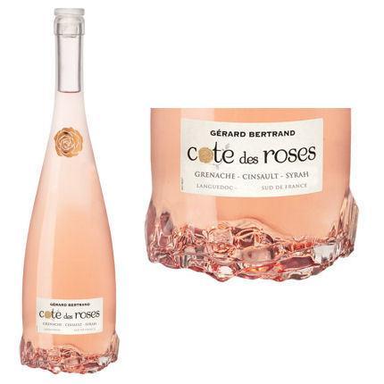 AMOROSSA - Côte des Roses - Gérard Bertrand - 750ml - Botella de Côte des Roses Gérard Bertrand cava rosado elegante 750ml para regalar flores.