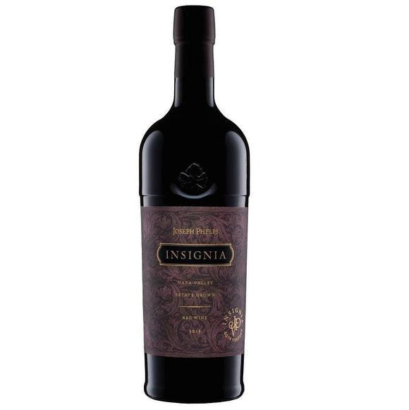 AMOROSSA - JOSEPH PHELPS INSIGNIA - Botella de vino tinto Joseph Phelps Insignia con etiqueta elegante para regalar flores y mandar rosas desde floristería con.