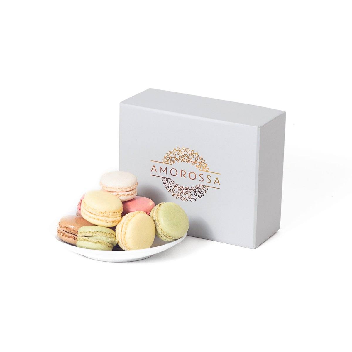 Regala Macarons Fancy Box 12 (Mix) - AMOROSSA