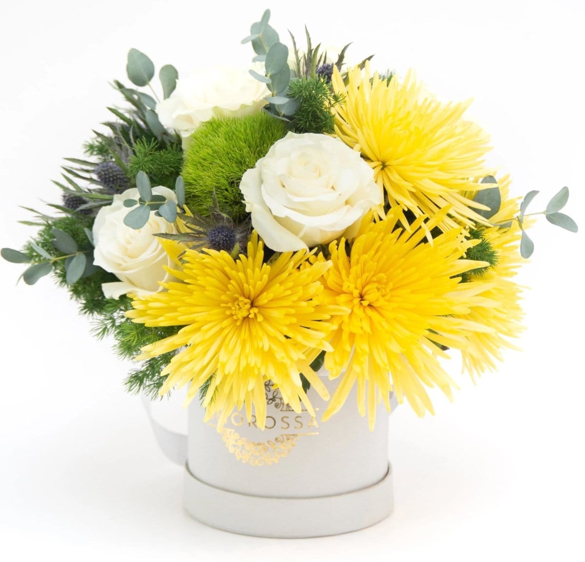 Regala Yellow & White Delight - AMOROSSA